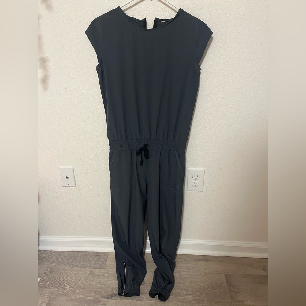 Albion Fit Gray Jumpsuit